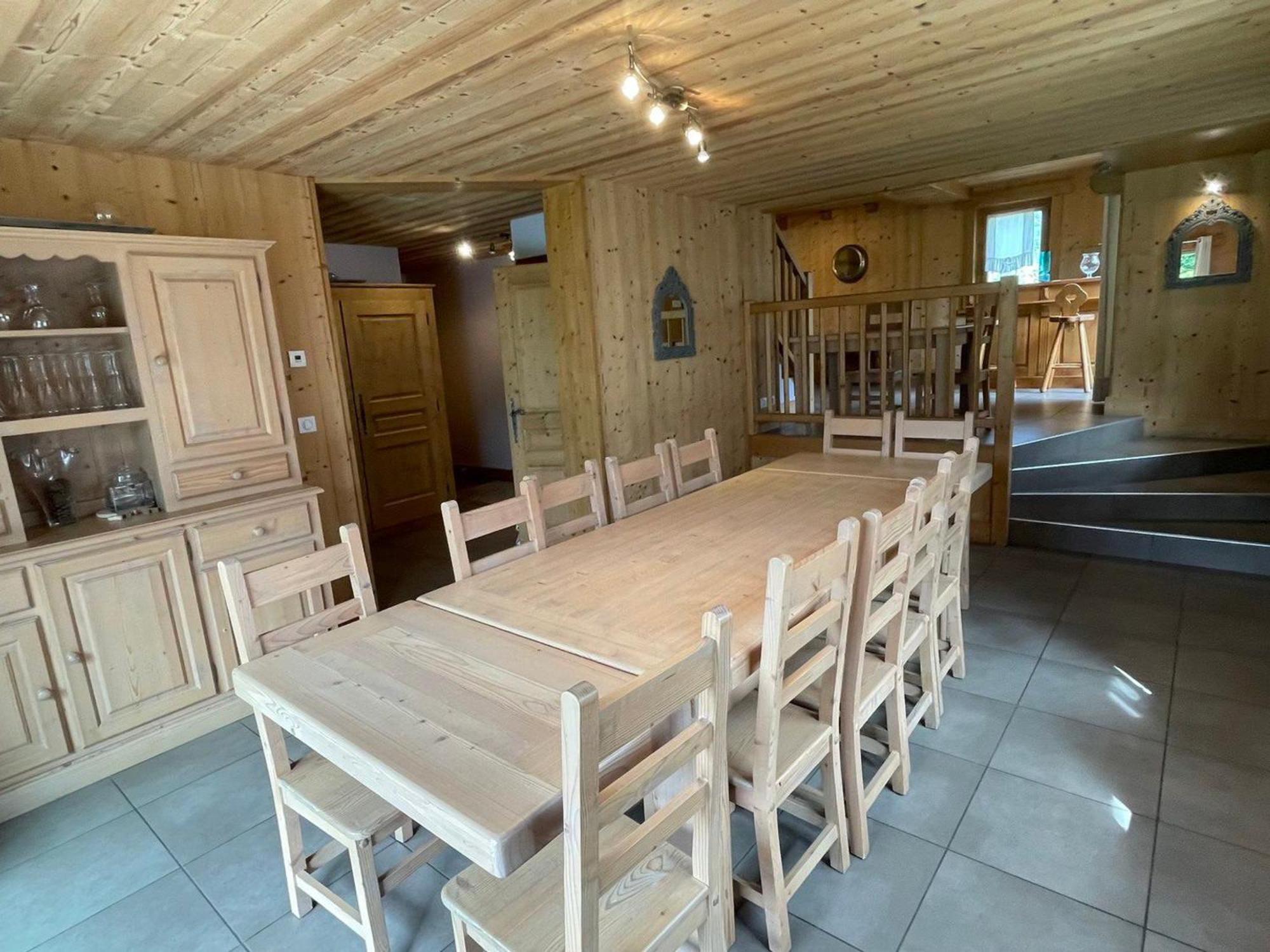 Chalet Familial Avec Salle De Jeux, Parking Et Wifi - Fr-1-629-1 Samoëns Exteriör bild